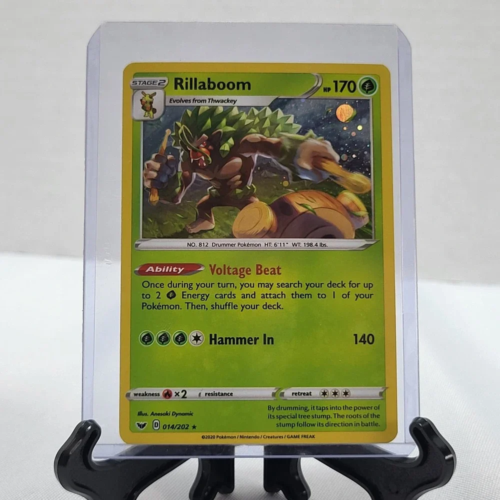 Set of Four Pokemon TCG Galar Power Holographic Cards 2020